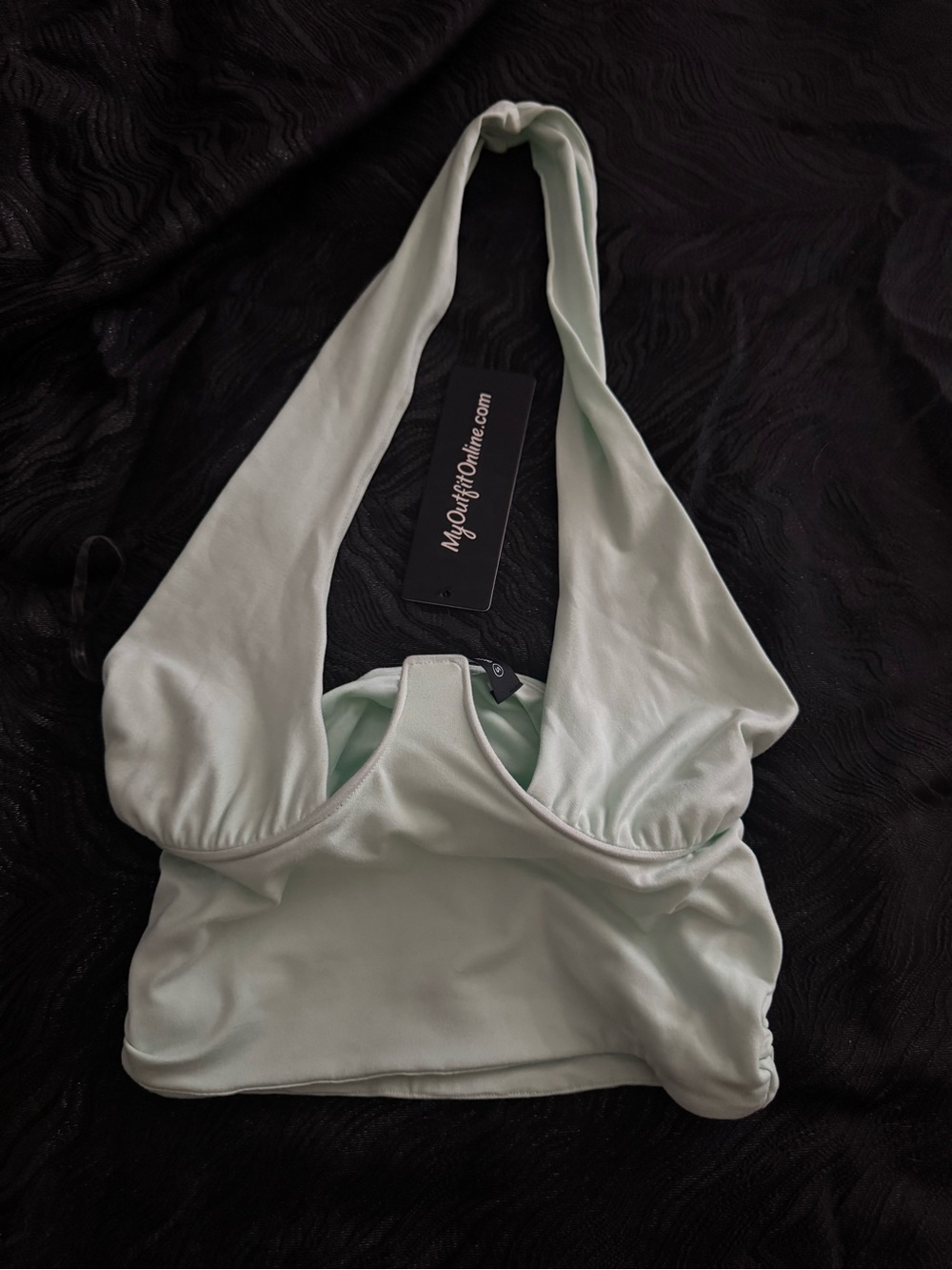 SHEIN Mint Green (mint) Halter Bandeau Bralette